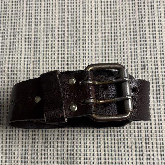 Classic Dark Brown Leather Belt Bag - Picture 1 of 4